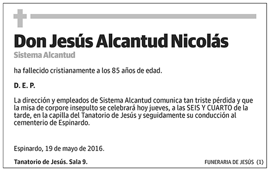 Jesús Alcantud Nicolás