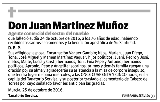 Juan Martínez Muñoz
