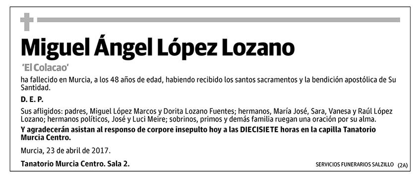 Miguel Ángel López Lozano