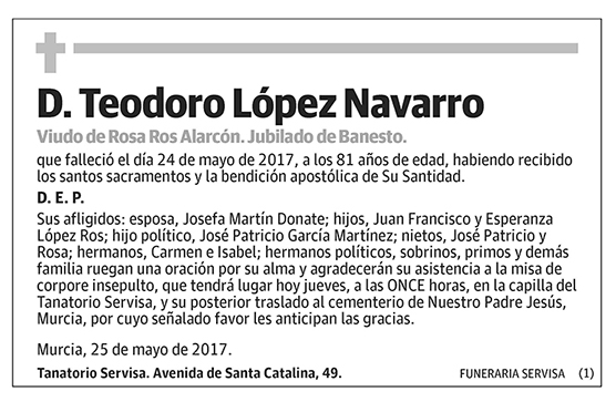 Teodoro López Navarro