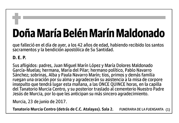 María Belén Marín Maldonado