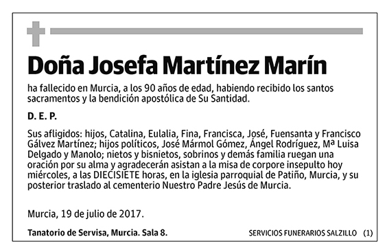 Josefa Martínez Marín