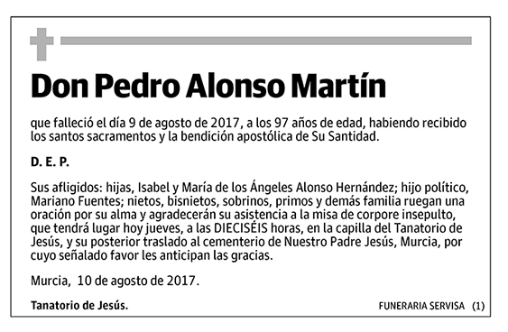 Pedro Alonso Martín