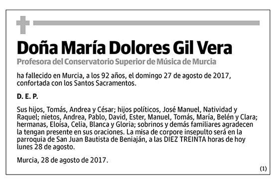María Dolores Gil Vera