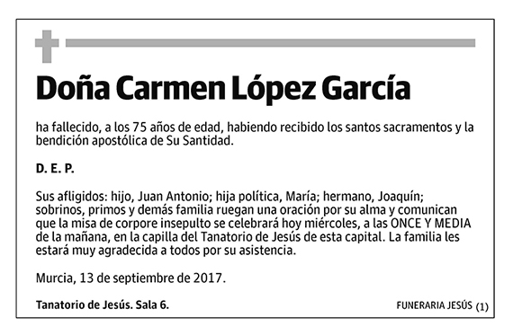 Carmen López García