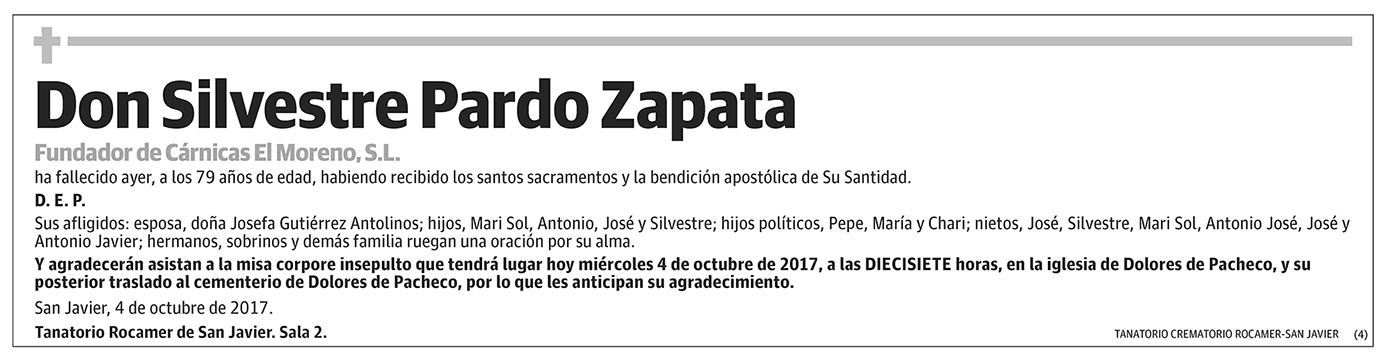 Silvestre Pardo Zapata