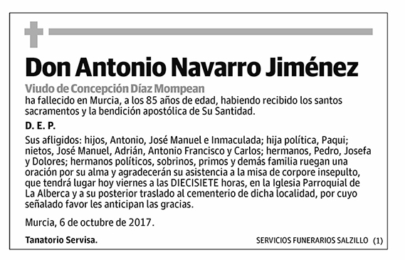 Antonio Navarro Jiménez