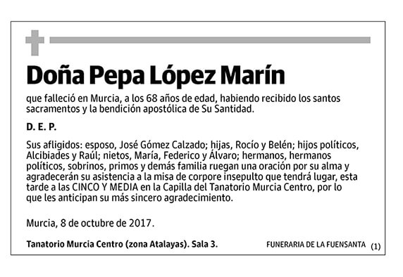 Pepa López Marín