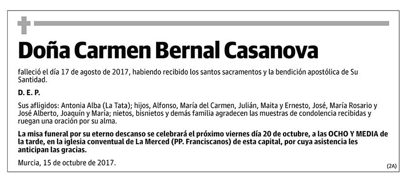 Carmen Bernal Casanova