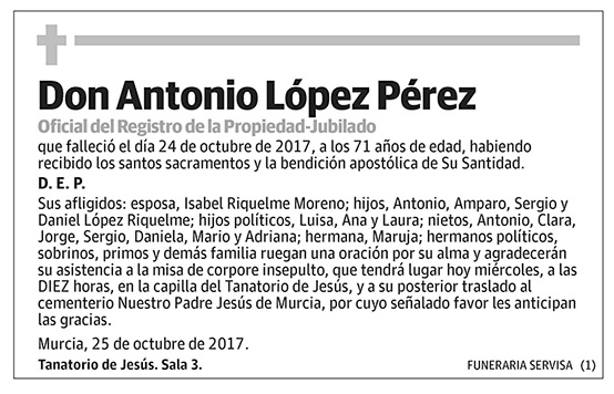 Antonio López Pérez