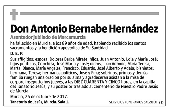 Antonio Bernabé Hernández