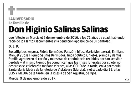 Higinio Salinas Salinas
