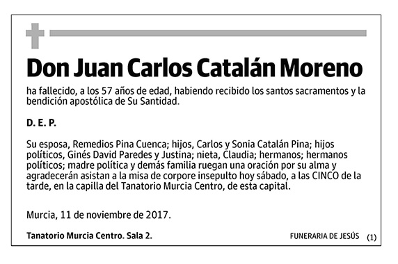 Juan Carlos Catalán Moreno