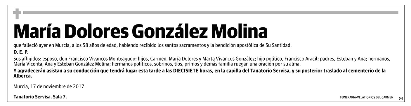 María Dolores González Molina