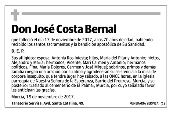 José Costa Bernal