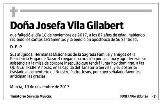 Josefa Vila Gilabert