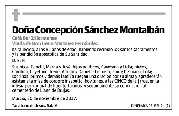 Concepción Sánchez Montalbán