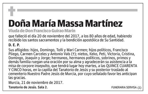 María Massa Martínez