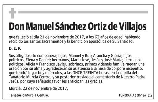 Manuel Sánchez Ortiz de Villajos