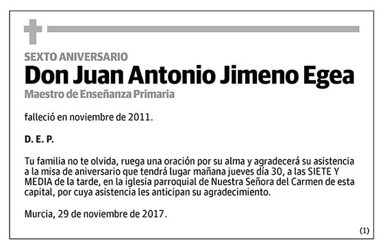 Juan Antonio Jimeno Egea