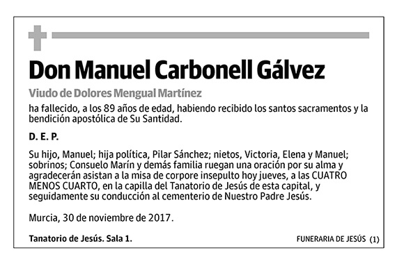 Manuel Carbonell Gálvez