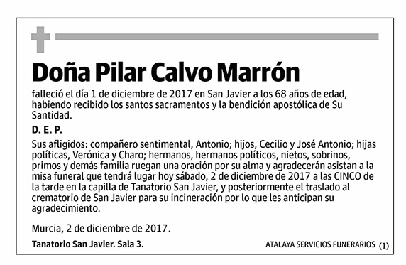 Pilar Calvo Marrón