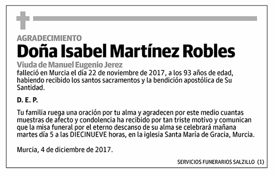 Isabel Martínez Robles