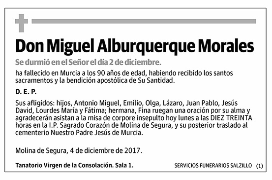 Miguel Alburquerque Morales