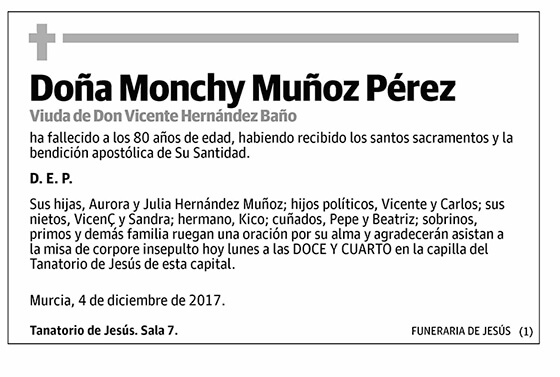 Monchy Muñoz Pérez