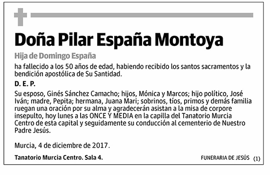 Pilar España Montoya
