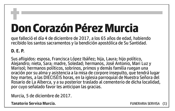 Corazón Pérez Murcia