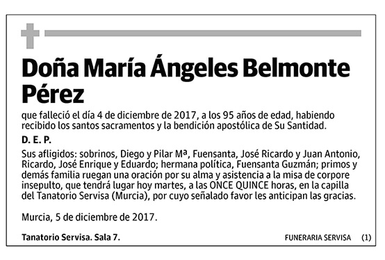 María Ángeles Belmonte Pérez