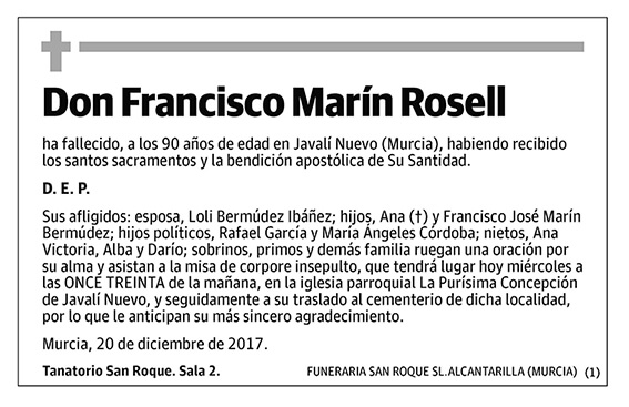 Francisco Marín Rosell