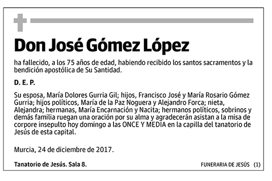 José Gómez López