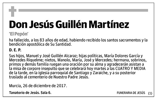 Jesús Guillén Martínez