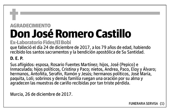 José Romero Castillo