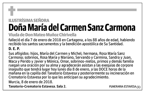 María del Carmen Sanz Carmona
