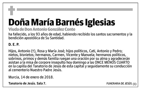 María Barnés Inglésias