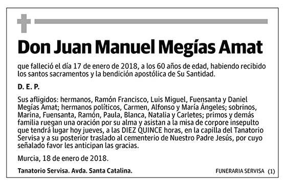 Juan Manuel Megías Amat