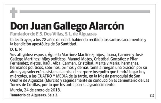 Juan Gallego Alarcón