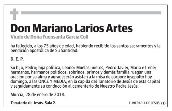 Mariano Larios Artes