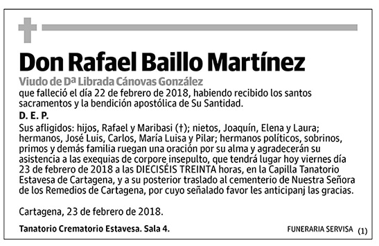 Rafael Baillo Martínez