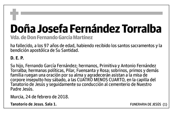 Josefa Fernández Torralba