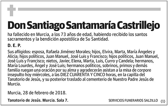 Santiago Santamaría Castrillejo