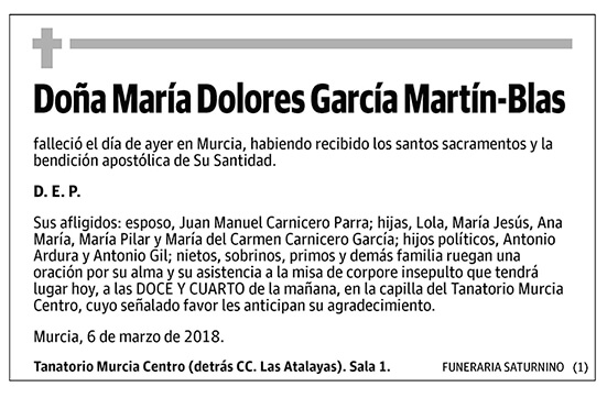 María Dolores García Martín-Blas