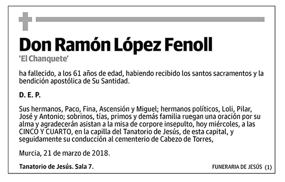 Ramón López Fenoll
