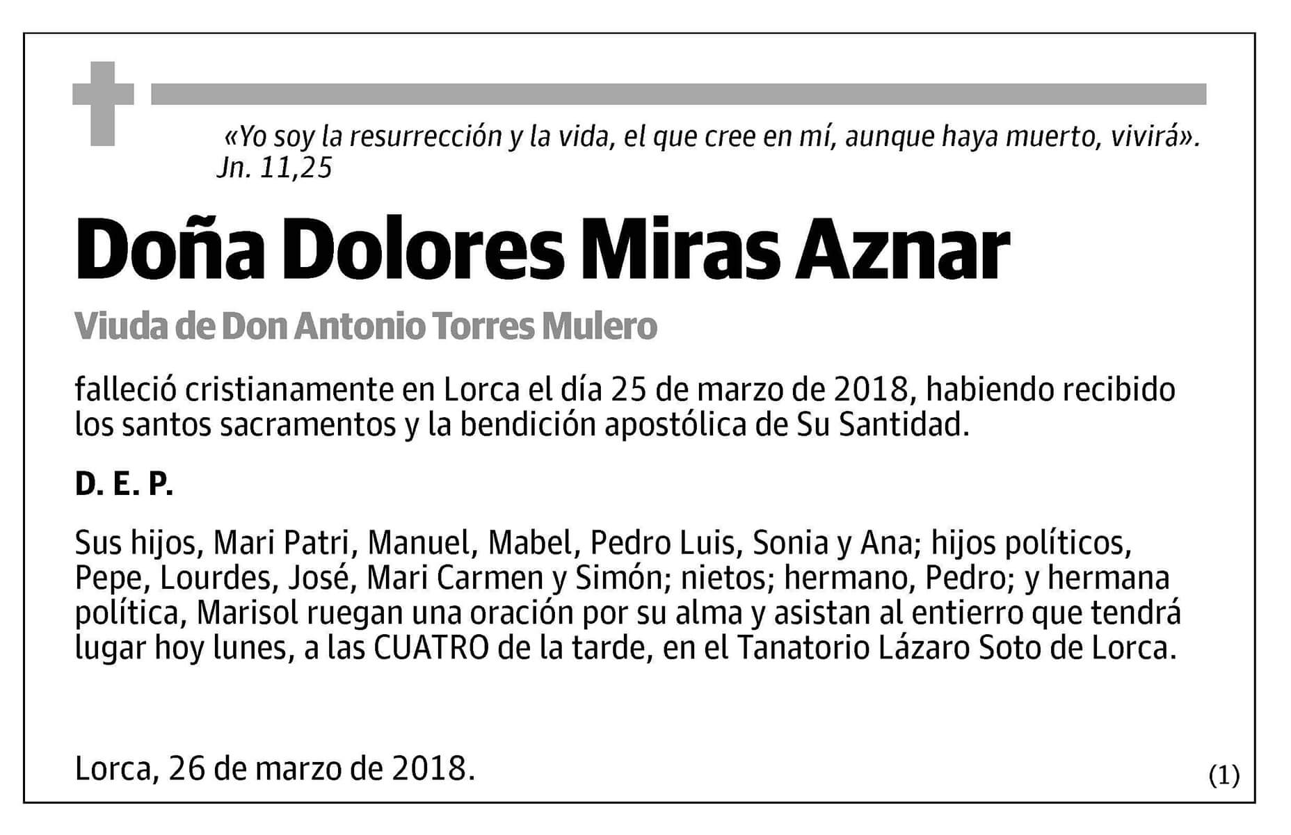 Dolores Miras Aznar