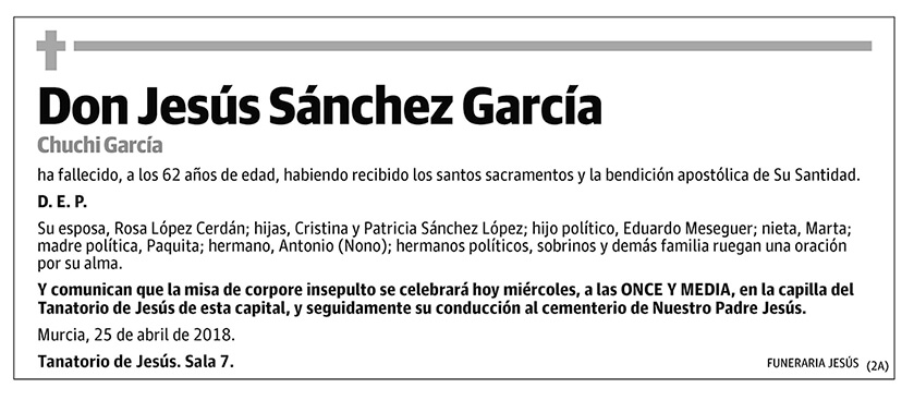 Jesús Sánchez García