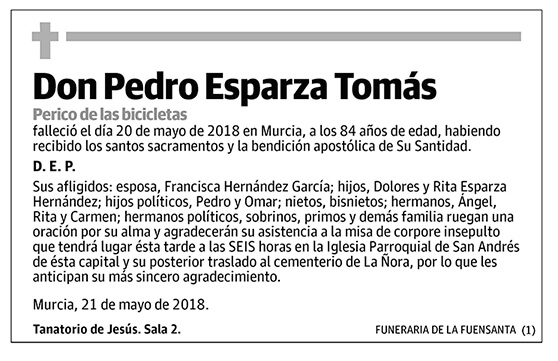 Pedro Esparza Tomás