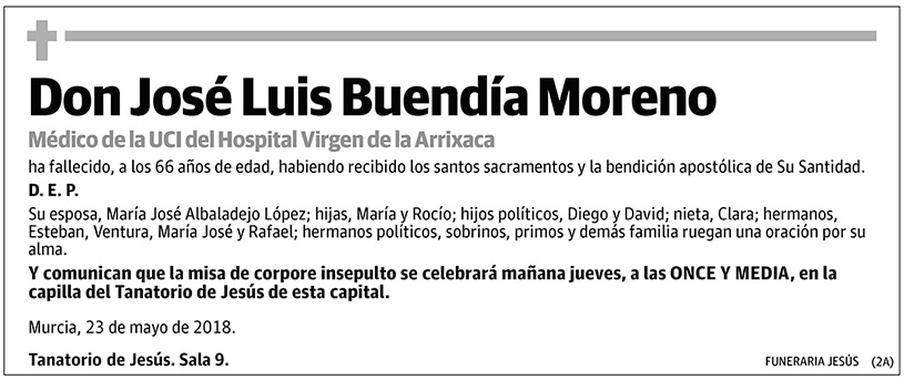 José Luis Buendía Moreno